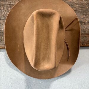 vintage Resistol Suede Cowboy hat